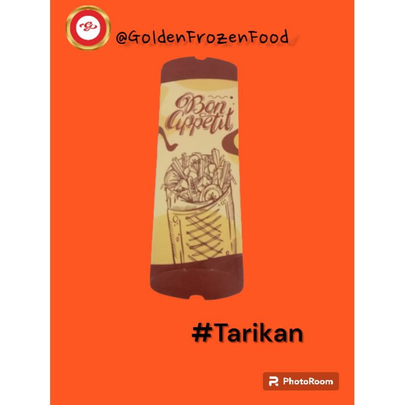 Jual Kemasan Kebab Tarikan 100pcs Golden Frozen Food Brand Shopee