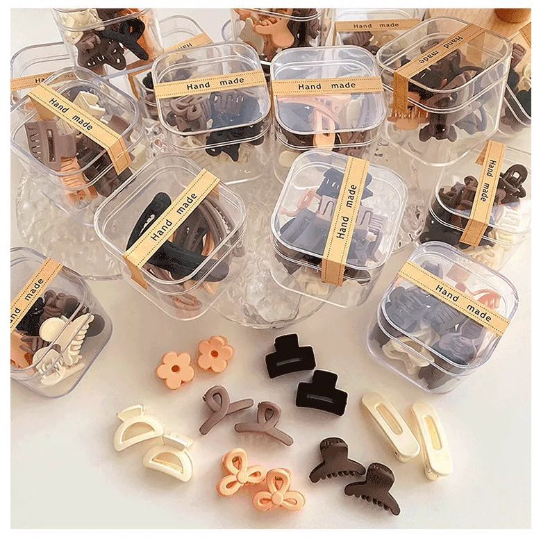 Jual FREE BOX 10PCS JEPIT MINI DOFF PASTEL / JEDAI DOFF MINI