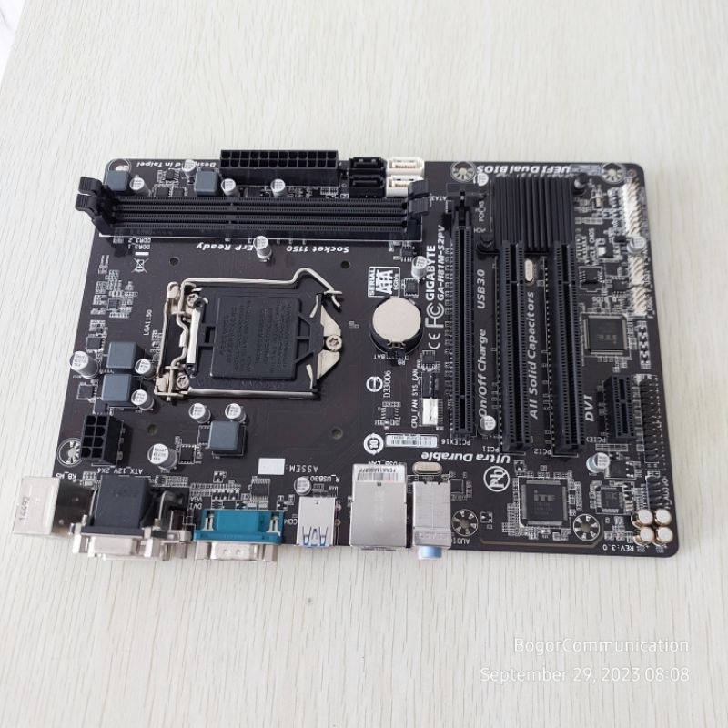 Jual Motherboard H81 Gigabyte GAH81MS2PV intel Haswell Socket 1150
