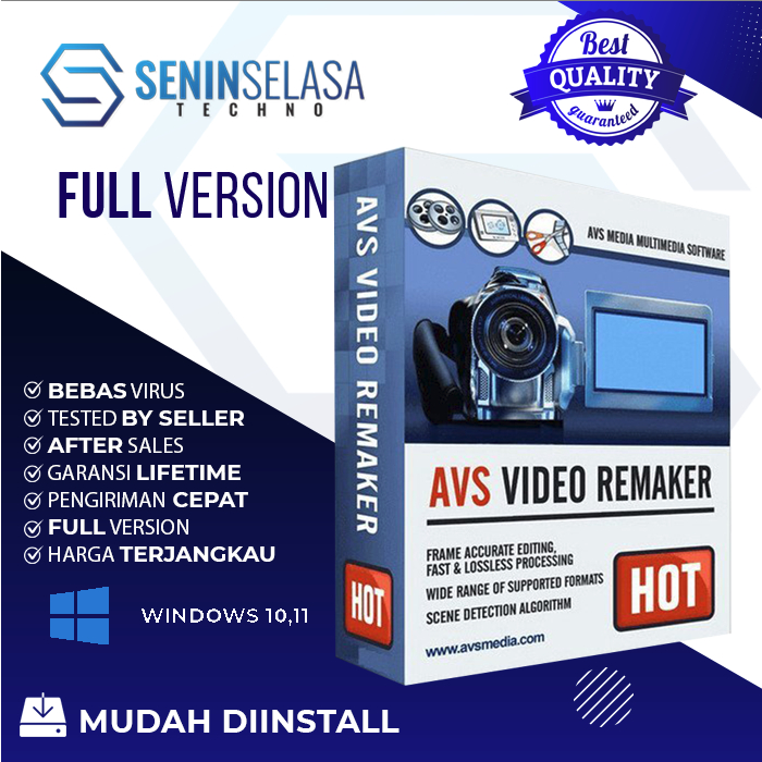 Jual Software Pengeditan Video: AVS Video ReMaker 7 [WIN] | Shopee ...