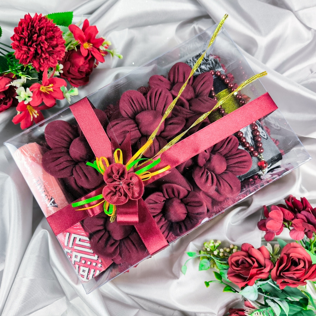 Mukena Seserahan Pernikahan Eksklusif | Set Alat Sholat Premium + Gift Box Luxury