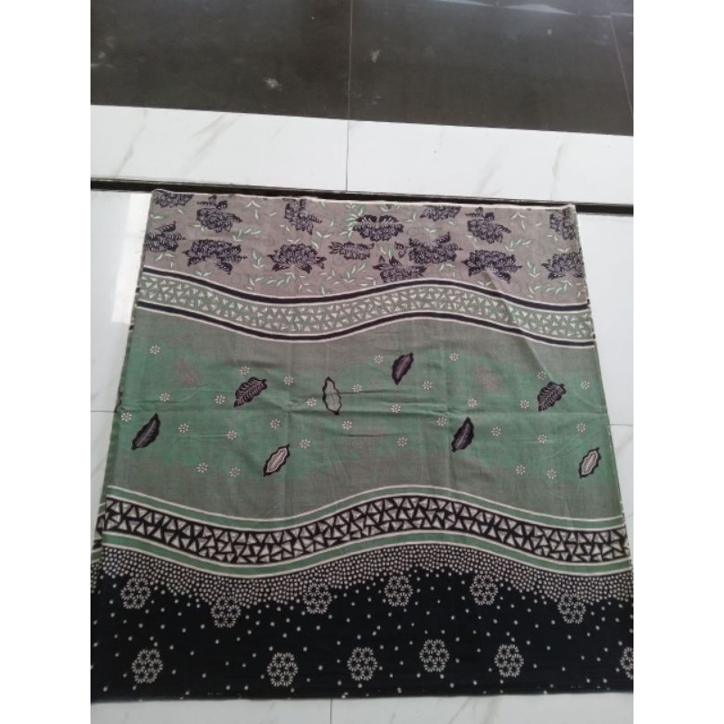 Jual Kain Batik Printing Bahan Belum Jadi Warna Hijau Muda Warna Hijau