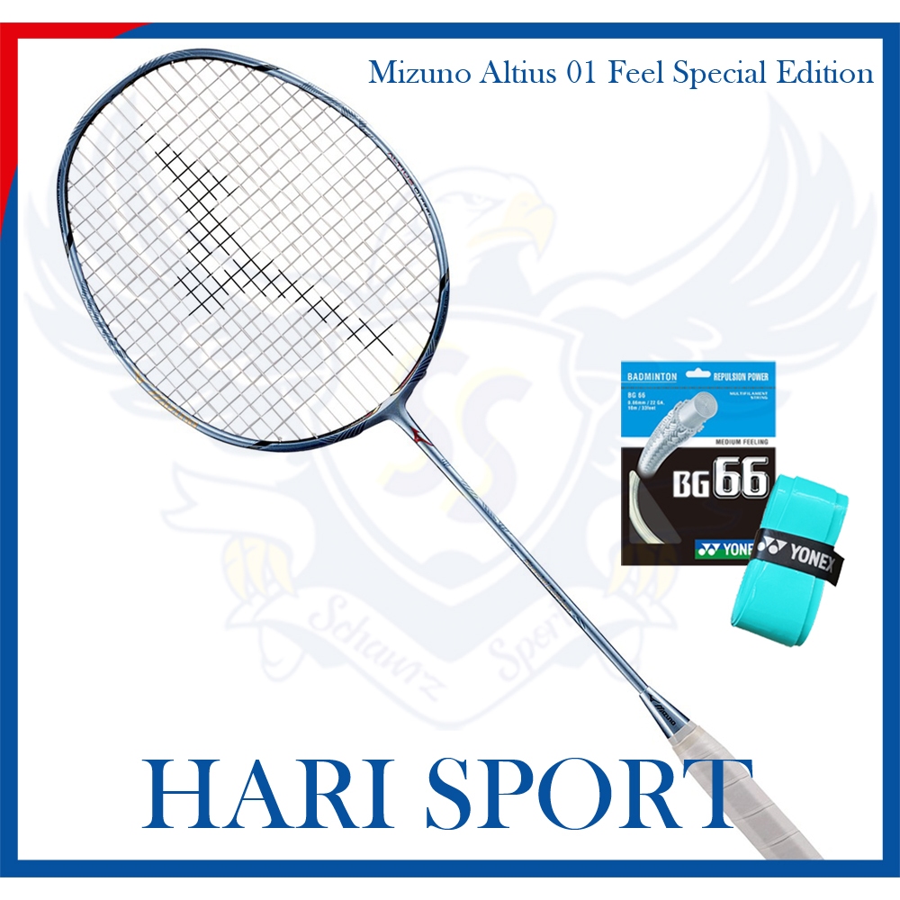 Mizuno ALTIUS 01 FEEL Special Edition Sky Blue Raket badminton Bulutangkis