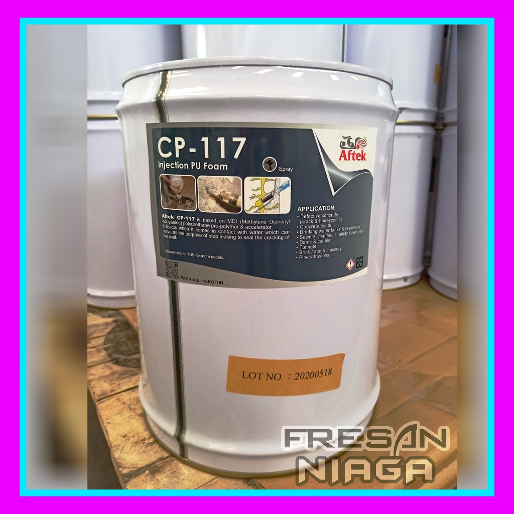 Jual Kemasan Pail 18 Kg PU injection Polyurethane Grouting Cairan ...