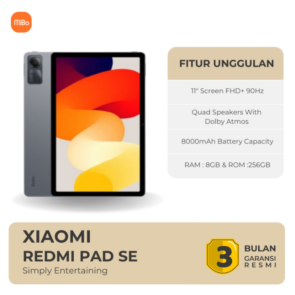 Harga Redmi Pad SE, Tablet Murah dengan Spek Gahar?