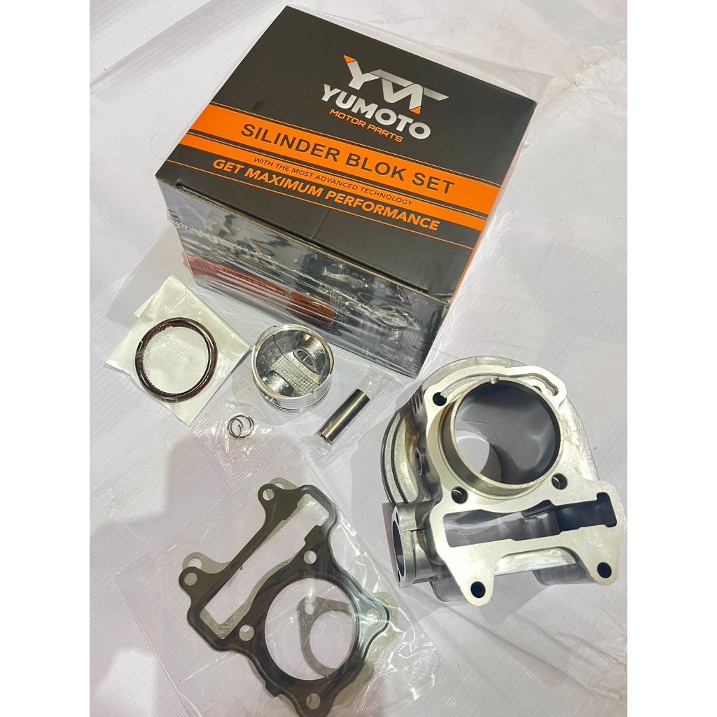 Jual Ymt Yumoto Kas Cylinder Silinder Kit Blok Set Poring Honda Beat Karbu Kvy Mm Shopee