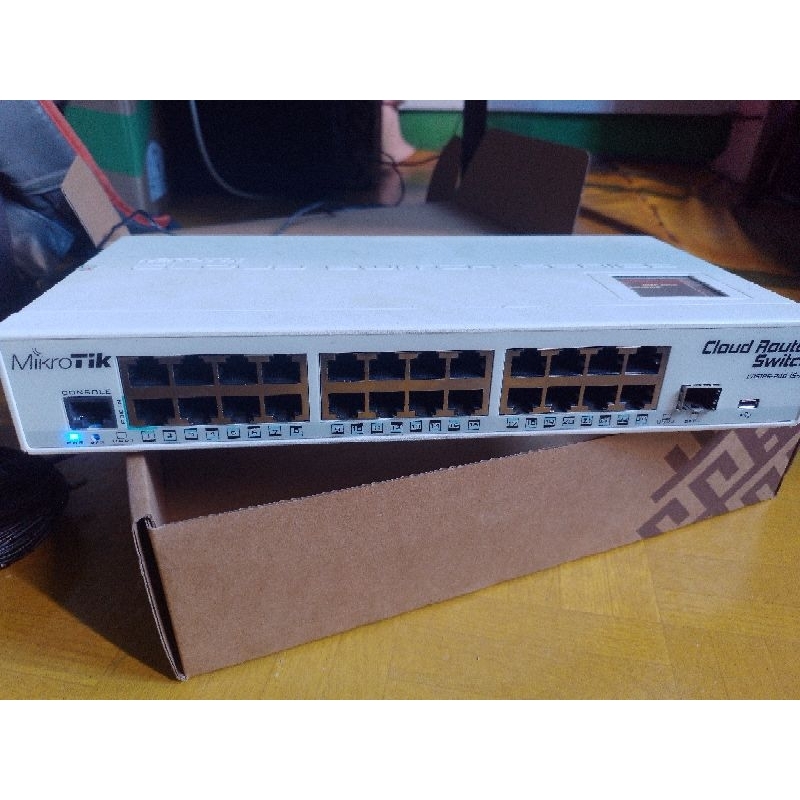 Jual Mikrotik Crs 125-24G-1S-IN | Shopee Indonesia