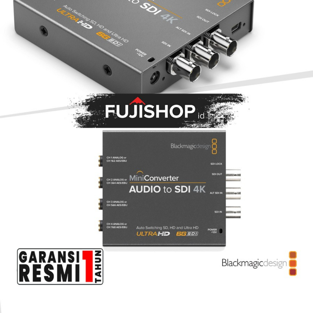 Jual Blackmagic Design Mini Converter Audio to SDI 4K Shopee Indonesia