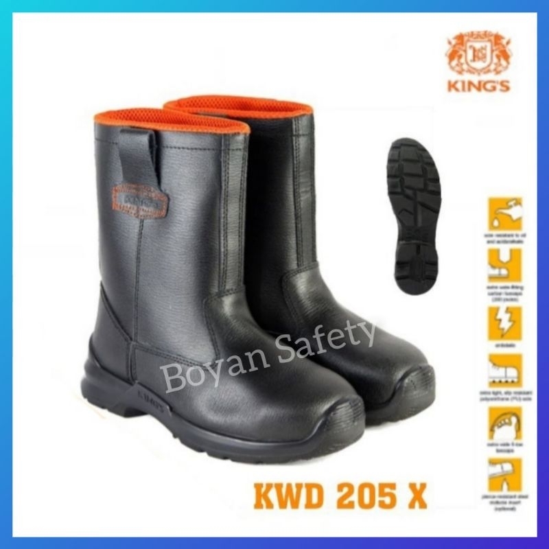 Jual Sepatu Safety King Kings Kwd 206x 106x 301x 207x 200x Original Safety Shoes Shopee Indonesia