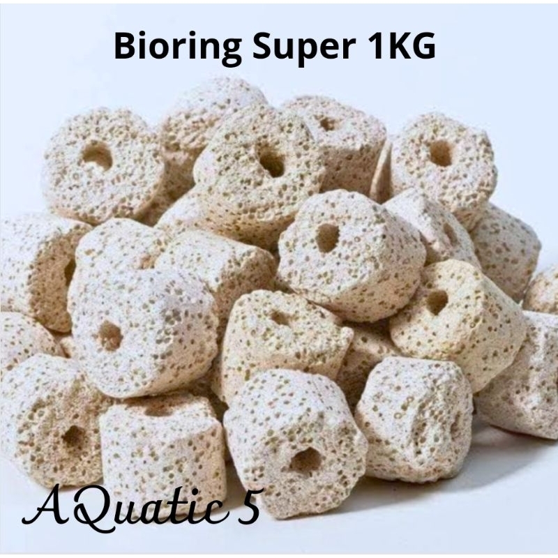 Jual SUPER CERAMIC BIO RING SUPER 900GR MEDIA FILTER AQUARIUM AQUASCAPE ...