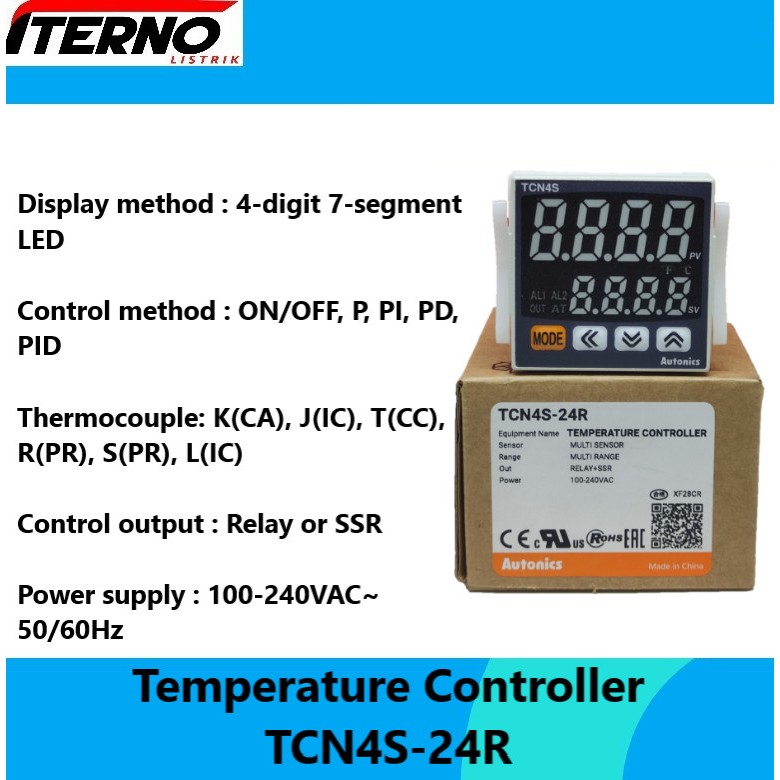 Jual TCN4S24R Temperature Controller Autonics TCN4S24R Shopee Indonesia