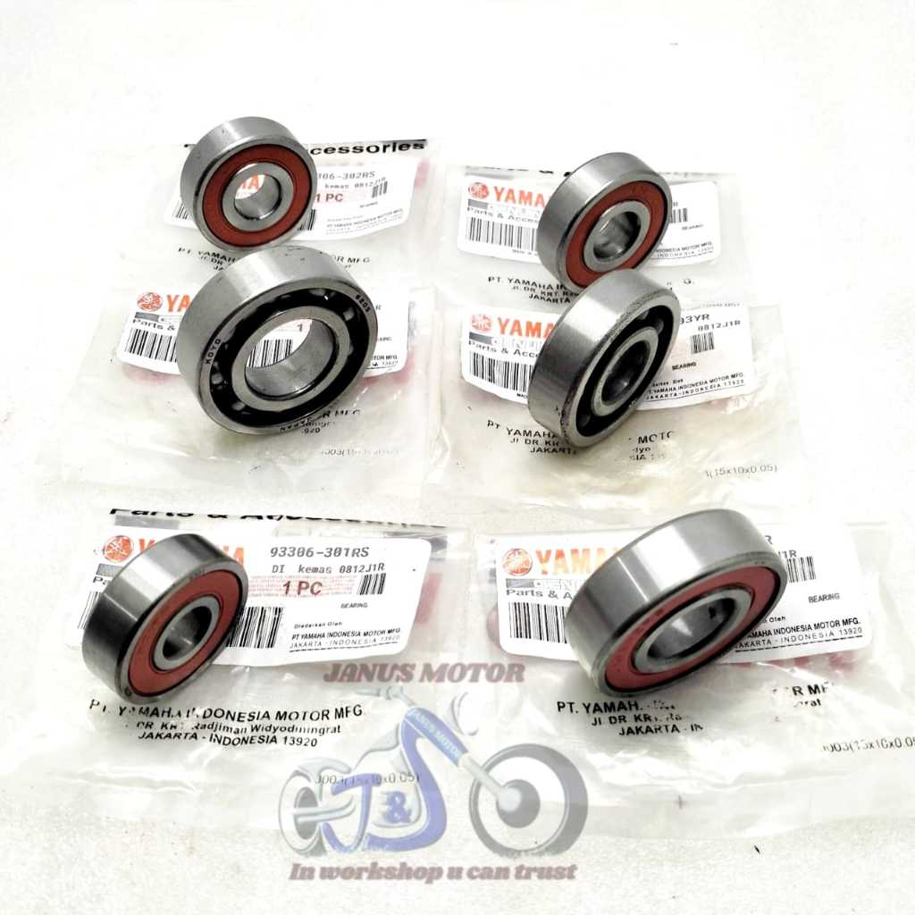 Jual Bearing Rasio set Yamaha Nmax 155 160 Aerox 155 Old New Connected ...