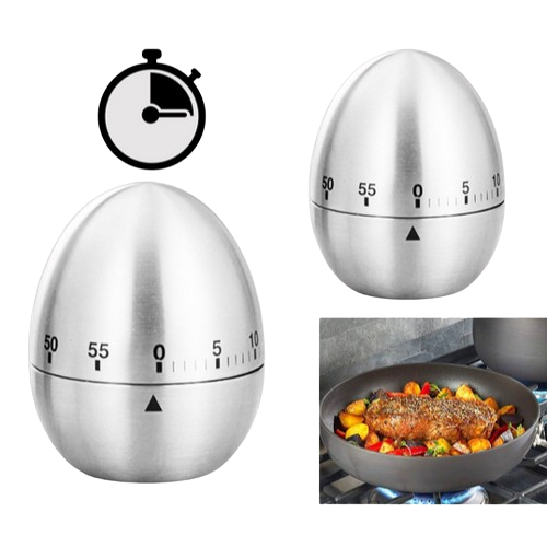Jual Timer Alarm Alarem Pewaktu Masak Dapur Kitchen Clock Model Telur ...