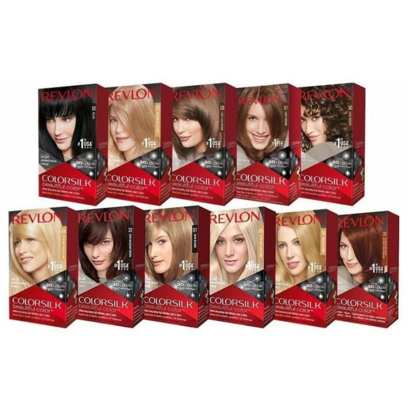 Jual REVLON HAIR COLOR- CAT RAMBUT PEWARNA RAMBUT | Shopee Indonesia