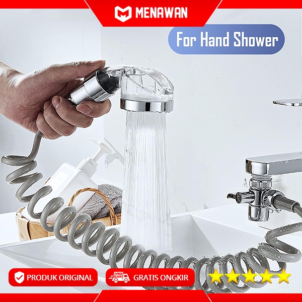 Jual Spring Flexible Shower Hose Selang Shower Wastafel Toilet Ulir ...