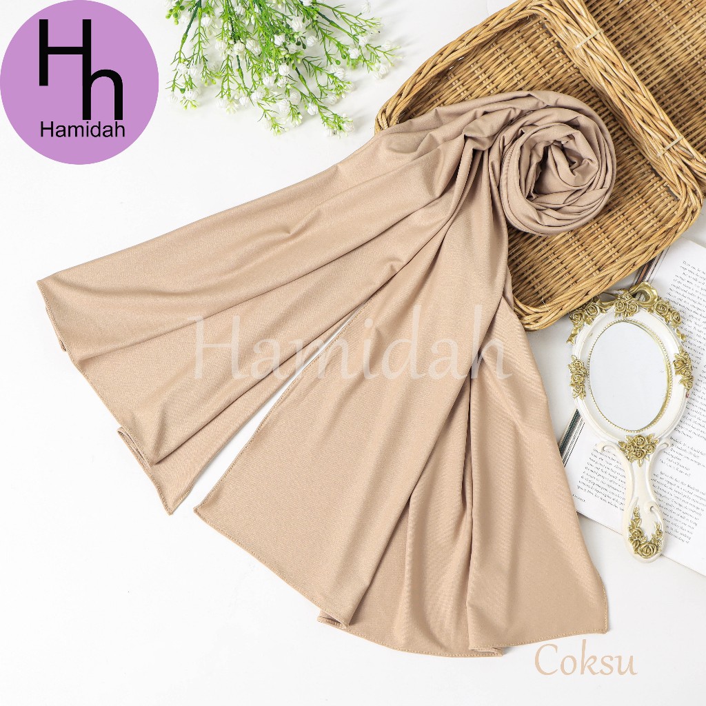 Jual Hamidah - Hijab Adeeva Bergo size L Hamidah/Bergo Hamidah Pad ...