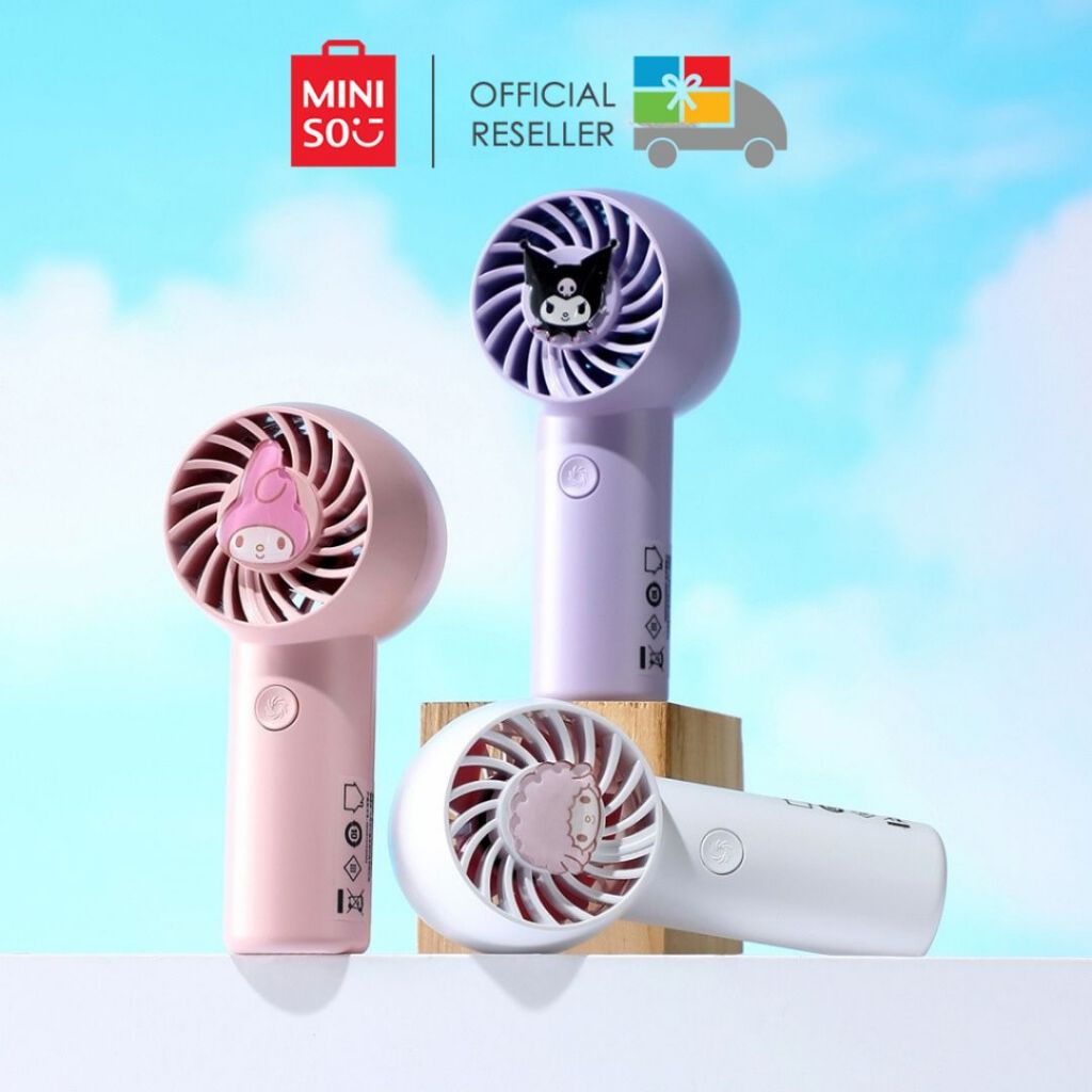 Jual MINISO x Sanrio Kipas Tangan / Handheld Fan 500mAh | Shopee Indonesia