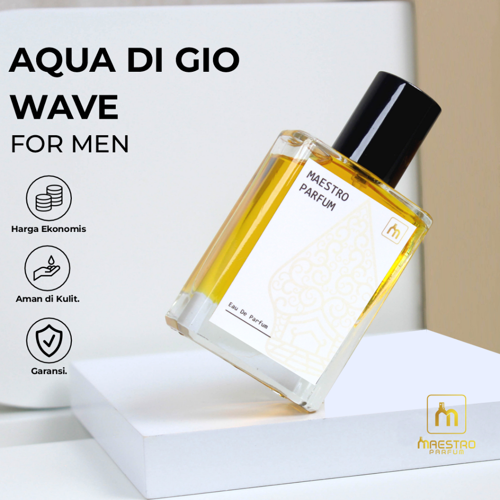 Parfum Pria Aqua Di Gio Wave Parfume Cowok Maestro Parfum