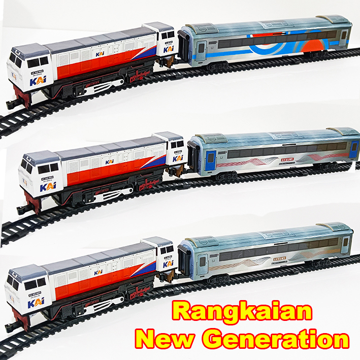 Jual Mainan kereta api indonesia eksekutif New Generation | Shopee ...