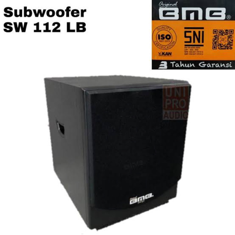 Jual BMB Subwoofer Active BMB SW 112 LB BMB SUBWOFER AKTIF 12 inch SUB ...