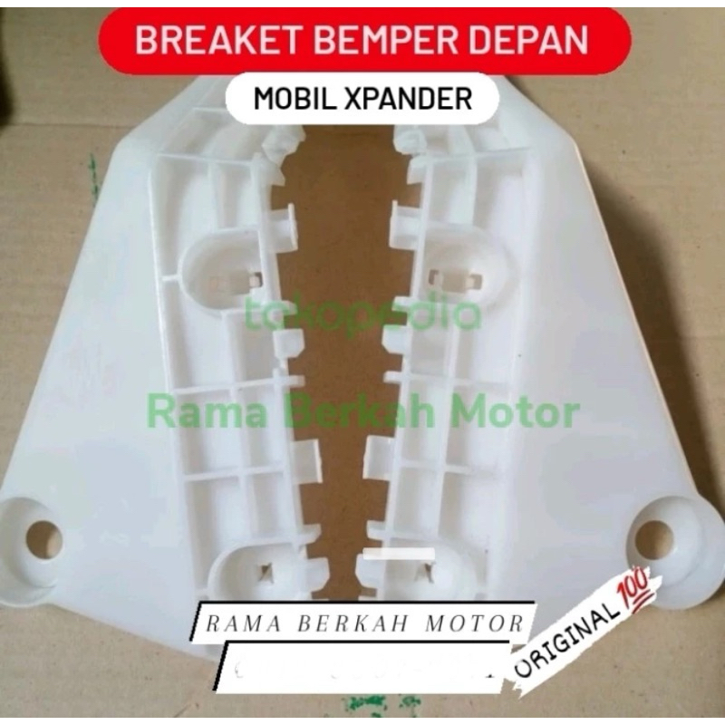 Jual Breket Bemper Bracket Bumper Depan Mobil Mitsubishi Xpander Putih Shopee Indonesia