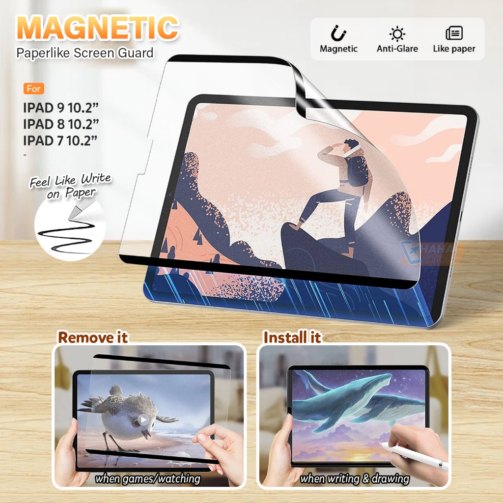 Matte Screen Magnetic Screen Protector Magnetic Detachable Matte