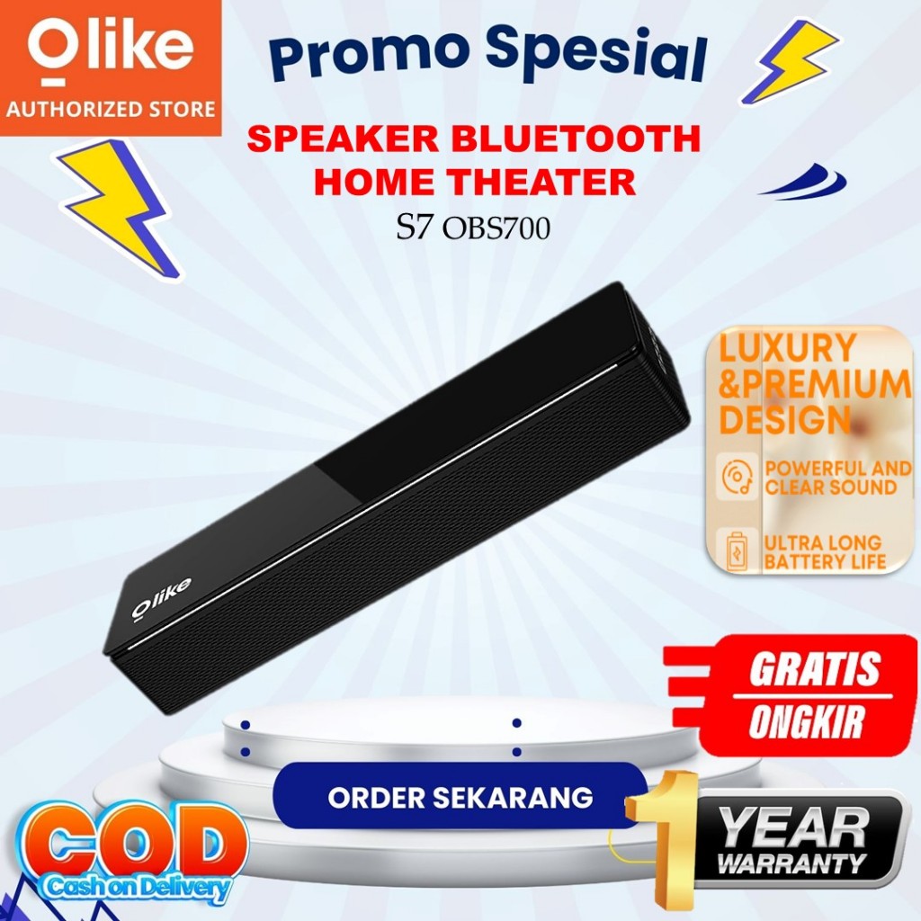 Jual [ TEBUS MURAH ] OLike S7 OBS700 Dynamic Speaker Subwoofer Theater ...