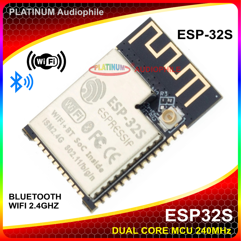 Jual ESP32S ESP-32 ESP32 Modul Wifi 2.4G Bluetooth Chip IoT | Shopee ...