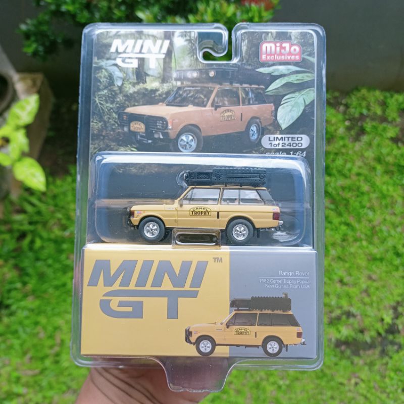 Jual Mini GT Range Rover 1982 Camel Trophy Papua New Guinea Team USA ...