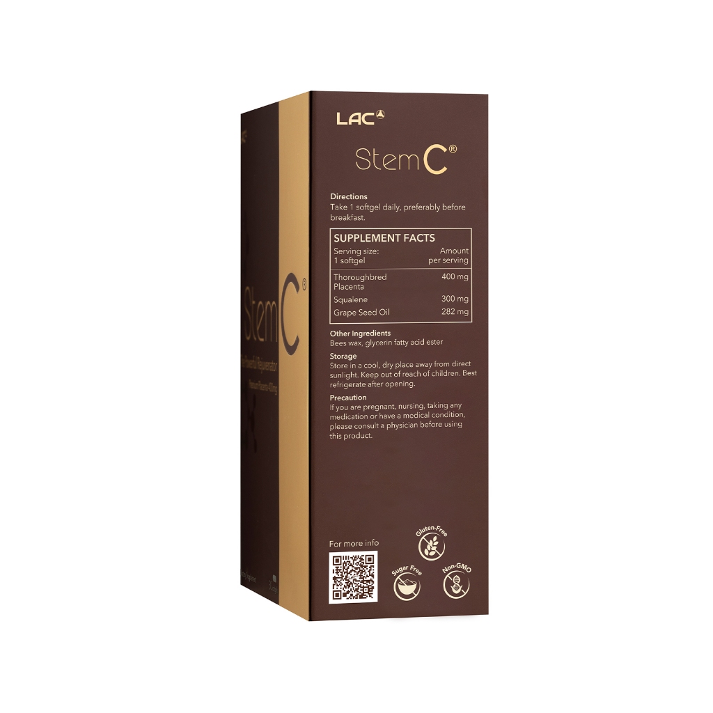 Jual LAC STEMC StemC Powerful Cell Rejuvenator (30 softgels) | Shopee ...
