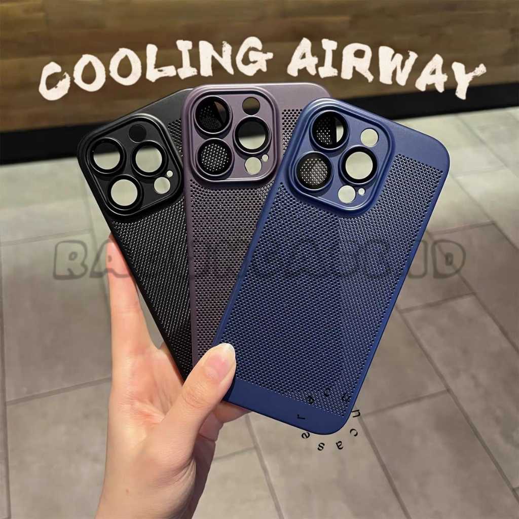 Jual Case Pemium Cooling Gaming Airway IPHONE 15 PRO MAX Cooling Net