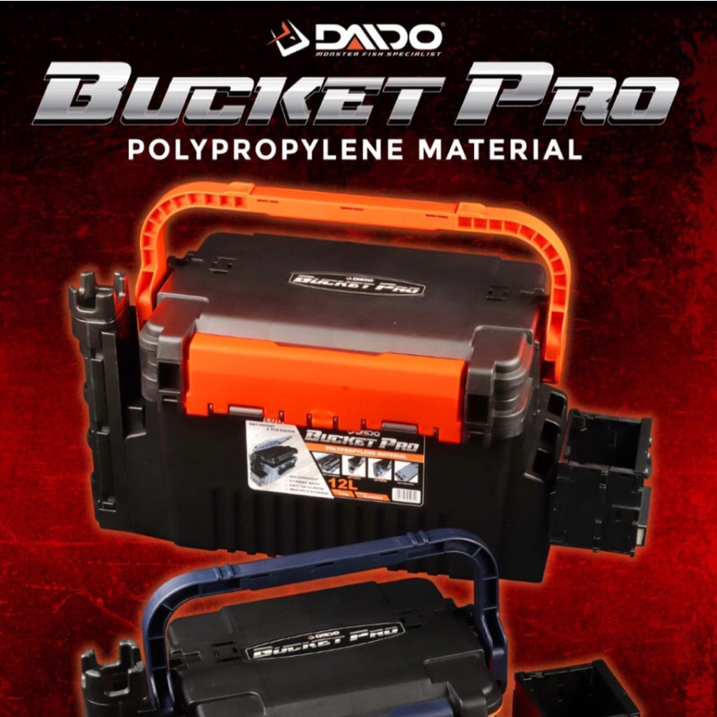 Jual DAIDO BUCKET PRO / BOX UMPAN 6L & 12 L | Shopee Indonesia