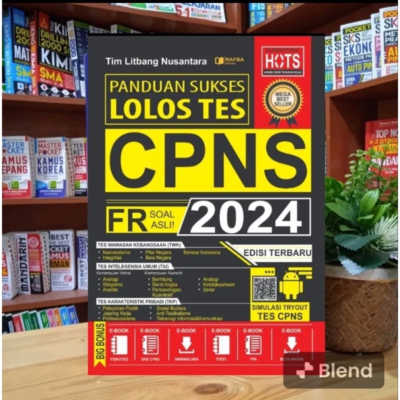 Jual Buku CPNS 2024 Panduan Sukses Lolos CPNS 2024 Shopee Indonesia