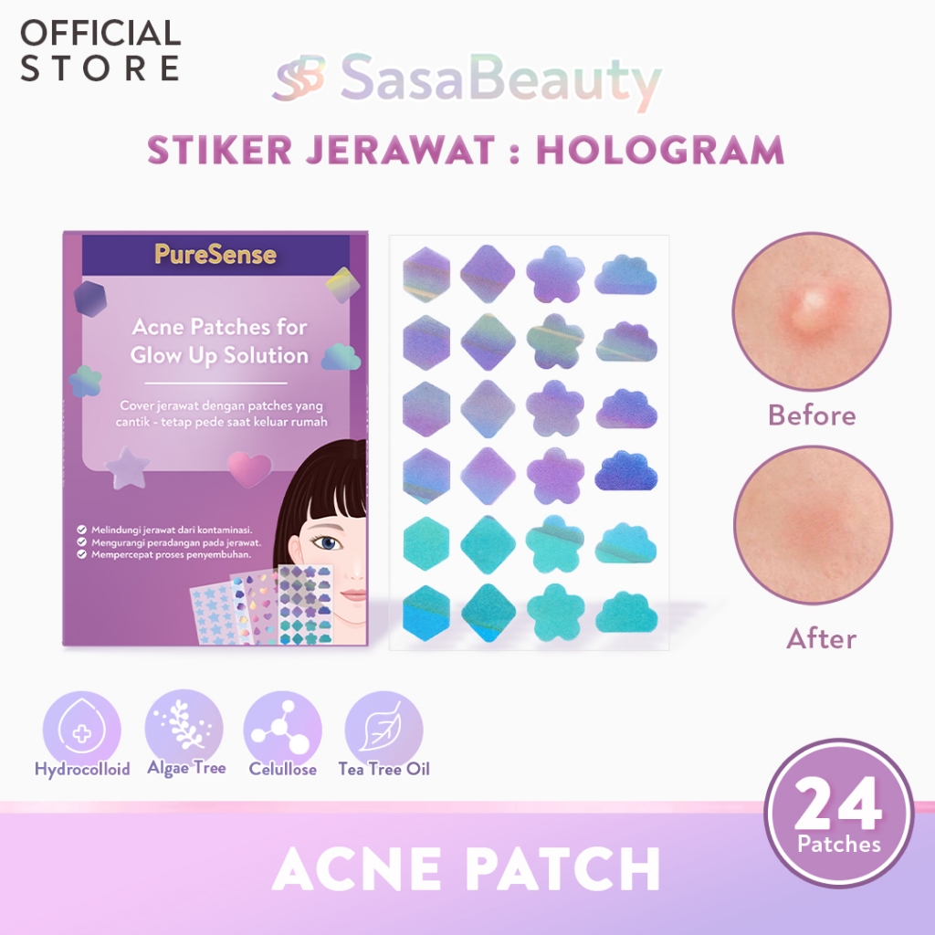 Jual Acne Patch Salicylic Acid Stiker Jerawat Acne Patch Lucu