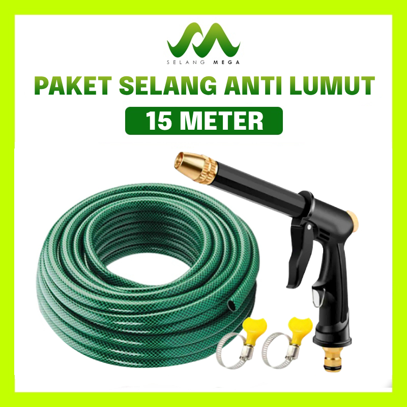 Jual Paket Selang Air Anti Lumut Dengan Alat Semprot Siram Tanaman Cuci