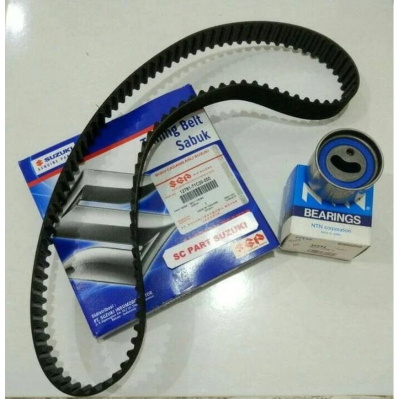 Jual timing teming belt tensioner apv arena futura injection original ...