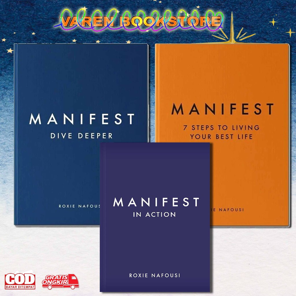 Jual Manifest: 7 Steps To Living Your Best Life By Roxie Nafousi (3 ...