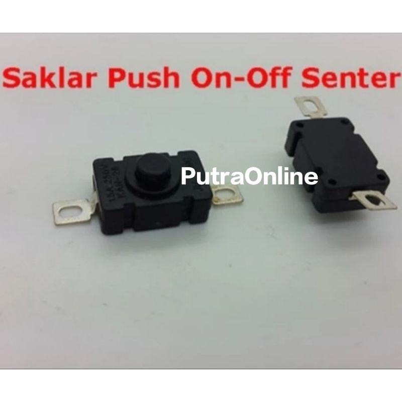 Jual Saklar Push On Off Senter isi 100pcs / Switc Push Onn Off Center ...