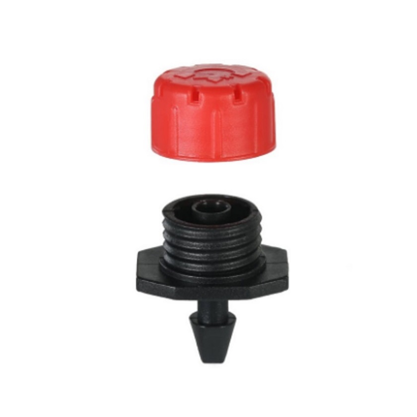 PS - Drip Putar lubang 8 Titik 4/7 mm Adjustable Dripper Pc Emitter Irigasi Air Tanaman ready