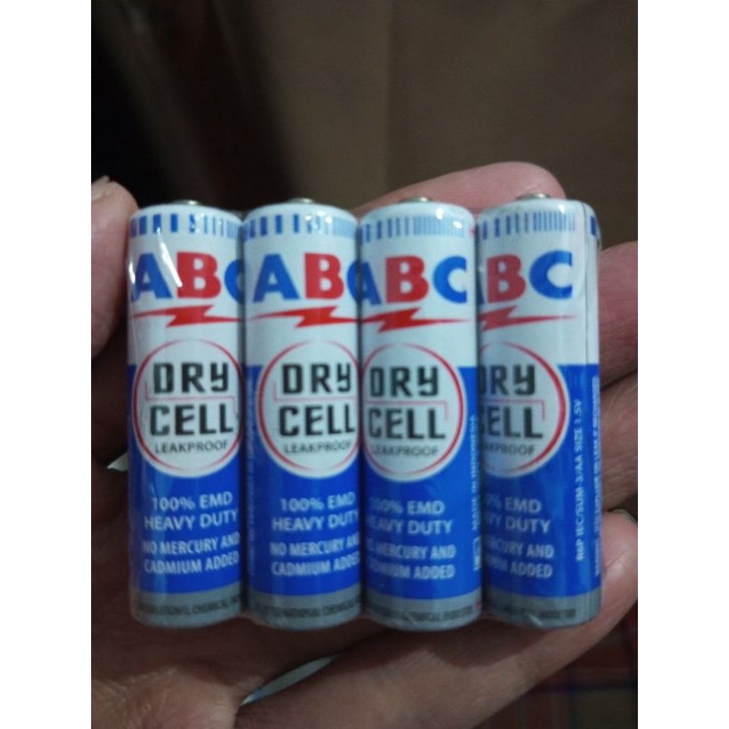 Jual Baterai ABC Kecil Batu Jam Dinding R6P IEC/SUM-3/AA Size 1,5V 1 ...