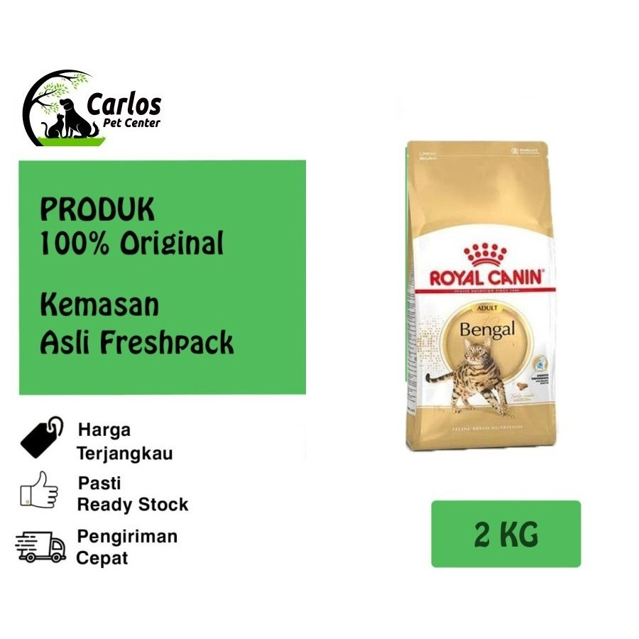Jual Makanan-Kucing-ROYAL-CANIN-BENGAL-ADULT-2-KG Harga Terbaik