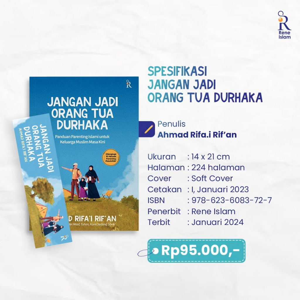 Jual Buku Jangan jadi Orang Tua Durhaka - Ahmad Rifai Rifan - Parenting ...