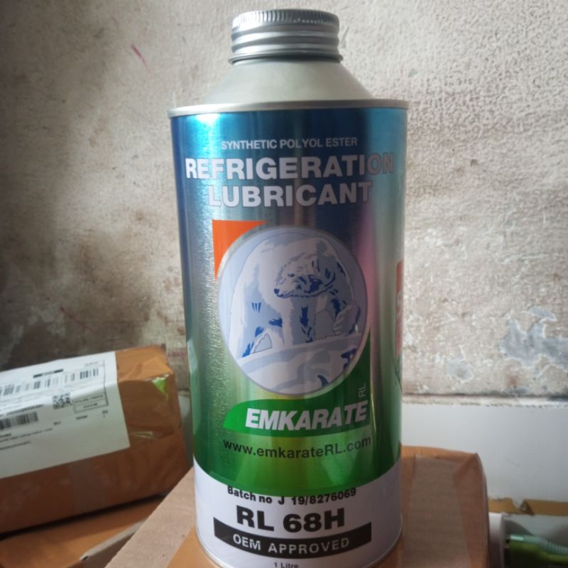Jual Emkarate RL 68H/oli kompresor AC mobil emkarate RL68H | Shopee ...