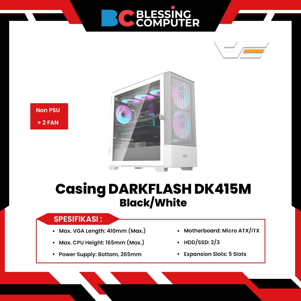 Jual Casing DARKFLASH DK415M - White | Shopee Indonesia