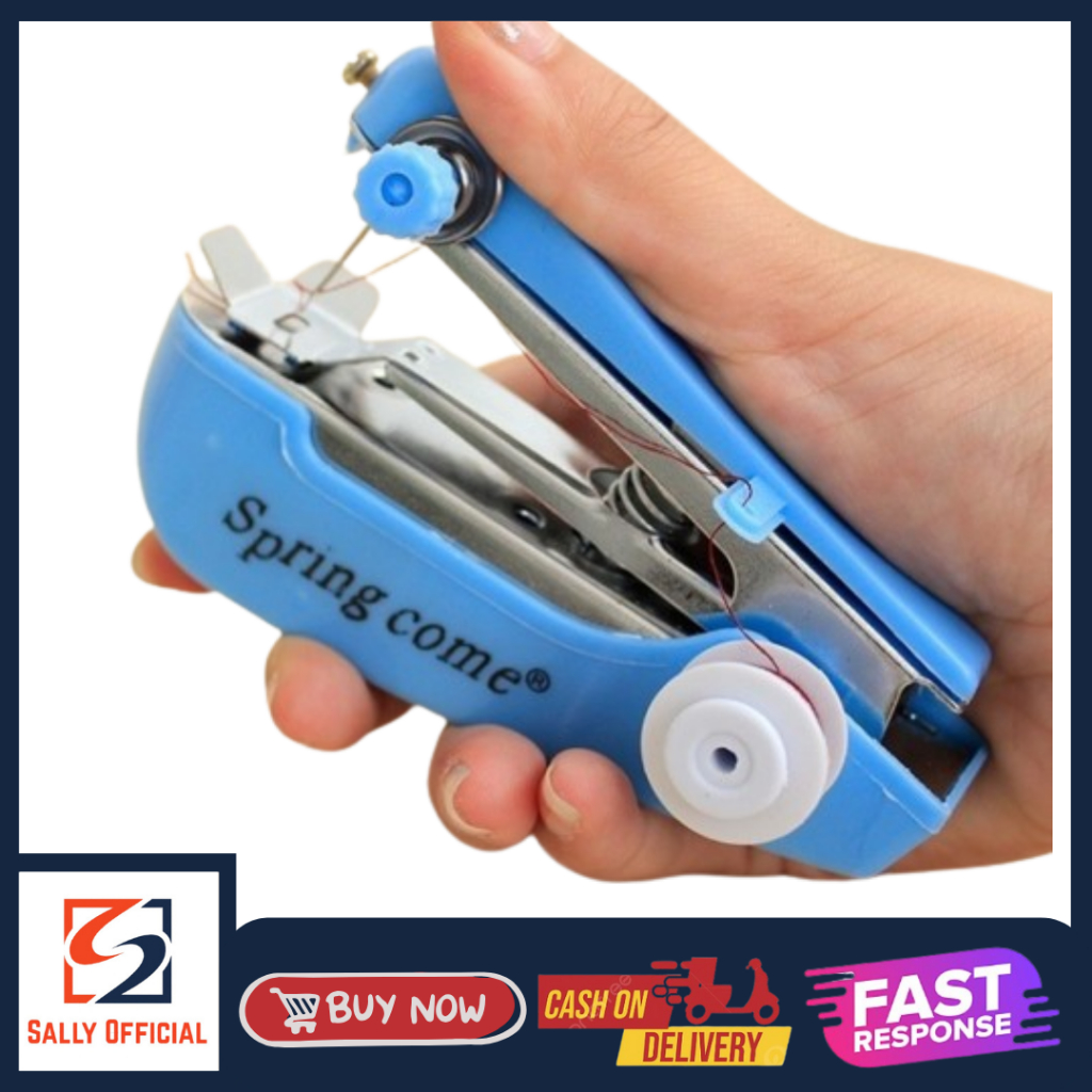 Jual Mesin Jahit Tangan Mini Stapless Baju Celana Sewing Singer Staples