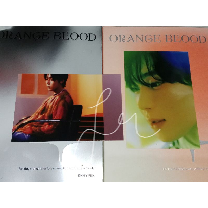 Jual WTS PHOTOCARD ENHYPEN ORANGE BLOOD OB KALPA KSANA HEESEUNG BUNGA ...
