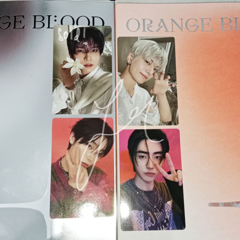 Jual WTS PHOTOCARD ENHYPEN ORANGE BLOOD OB KALPA KSANA HEESEUNG BUNGA ...