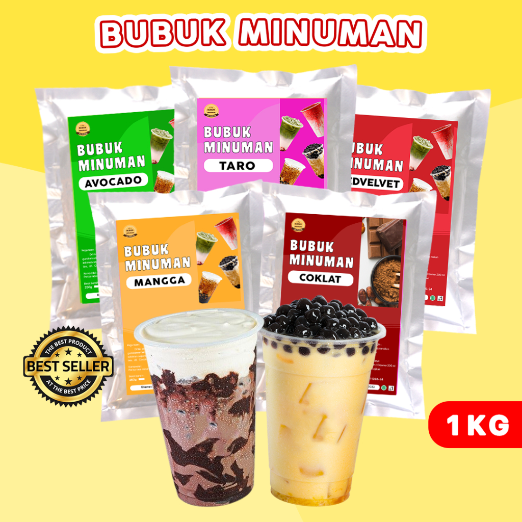 Jual BUBUK MINUMAN RASA 1KG / SERBUK MINUMAN 1KG/ BUBUK MINUMAN 1KG ...