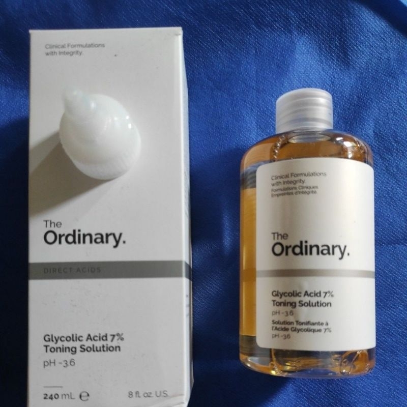 Jual THE ORDINARY GLYCOLIC ACID 7% TONING SOLUTION 240 ML | Shopee ...