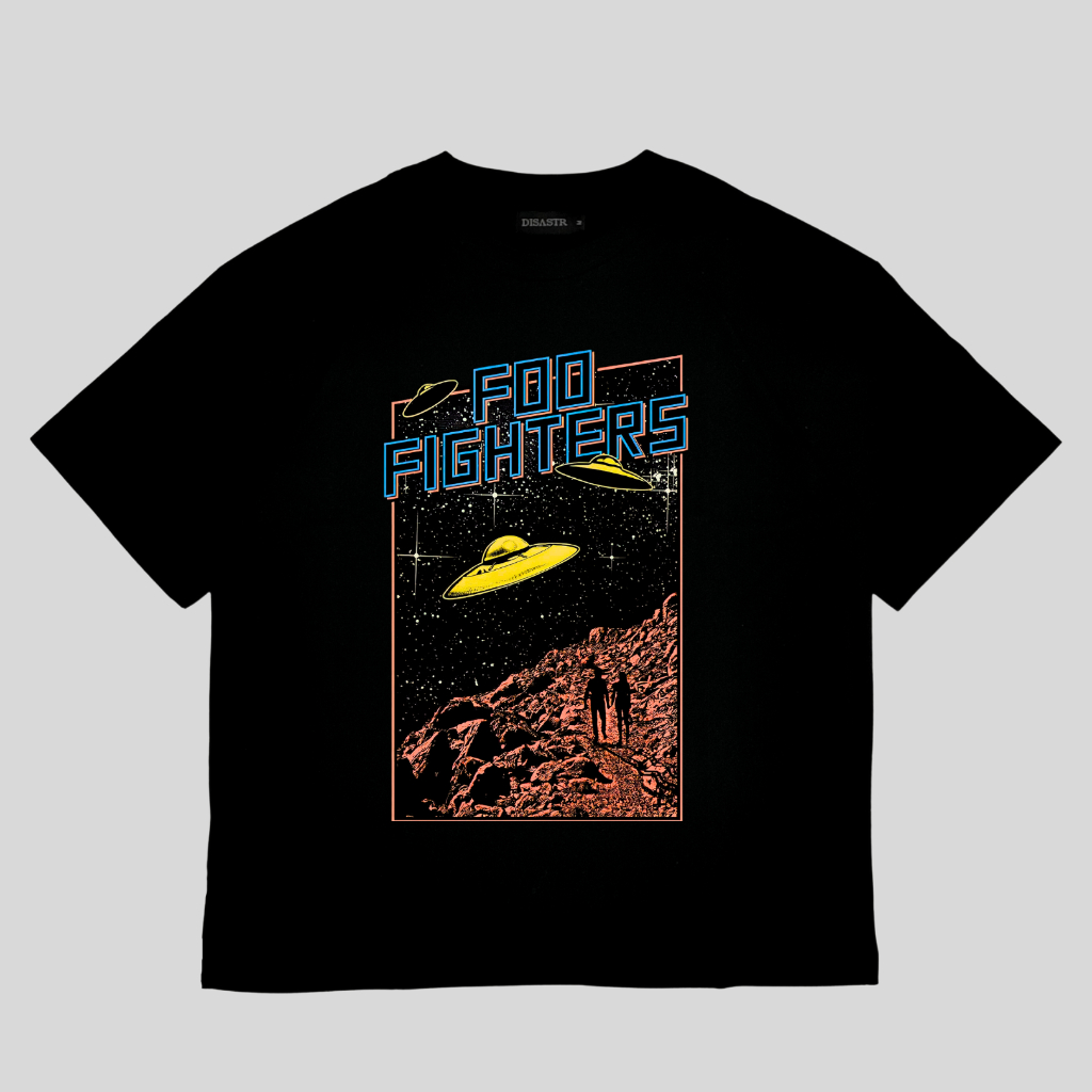 Jual DISASTR Kaos Foo Fighters Pyramid America Black Tshirt | Shopee ...